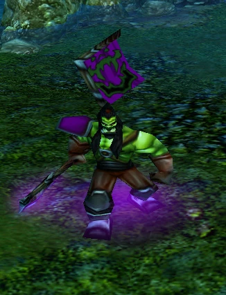 Grom as he was in Warcraft II:Beyond the Dark Portal.