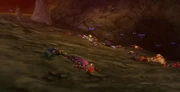 Example of what a wipe looks like in Molten Core.