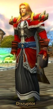 Human male wearing Flarecore armor