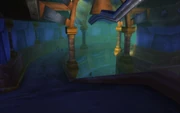 The last tunnel, leading into the Tinkers' Court