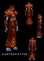 Orc female wearing The Earthshatterer