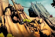 Thunder Bluff as seen in World of Warcraft: The Comic