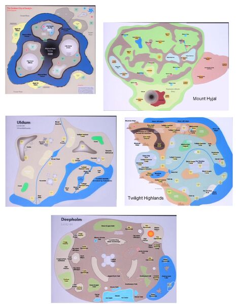world of warcraft map with levels. WORLD OF WARCRAFT MAP LEVELS