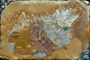 Zul'Drak Map from the Beta