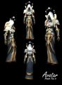 Human Female wearing the Avatar armor set