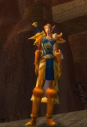 Field Marshal Donïa at the end of her Service in Azeroth.