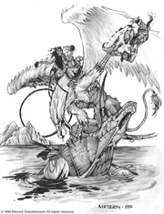 Wildhammer gryphon rider from the Second War.
