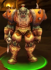 Eitrigg, an olive-skinned orc