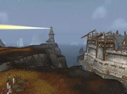 A lighthouse