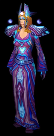 Human Mage wearing Netherwind Regalia