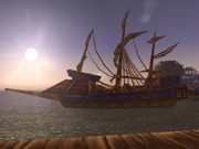 The Maiden's Virtue lies docked in Menethil Harbor