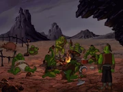 Screenshot from Warcraft Adventures