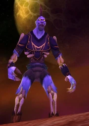 Forsaken rogue wearing the Primal Intent armour set