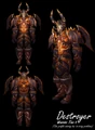 Human male wearing the Destroyer Battlegear set