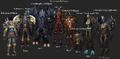 Warrior Tier Sets