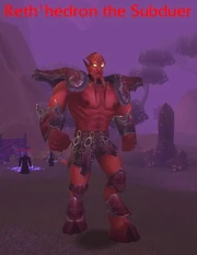 A red Reth'hedron