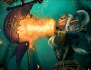 Voren'thal the Seer as depicted in the TCG.