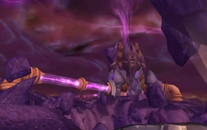A manaforge operated by the blood elves.
