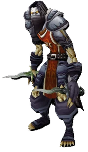 A male Undead Rogue.