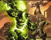 Infernal art from the WoW TCG.