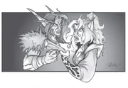 Night elves and high elves barely tolerate each other.