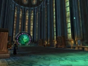 North-East view of the interior of the Wizard's Sanctum.