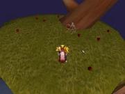 An easter egg in Nagrand. Isaac Newton could not handle so many islands defying gravity.