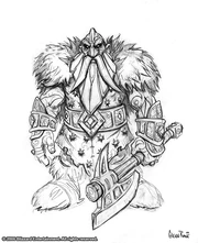 "Iron dwarf" by Raneman