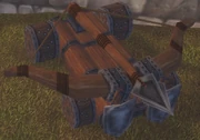 A human ballista in WoW.