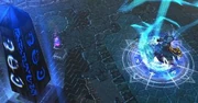 Arthas activates the obelisks