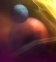 Two other moons of Outland.