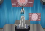 (The Professor) Akutsu's demonstration.