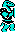 A blue Lizalfos from The Adventure of Link