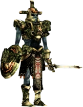 The Hero's Shade in his skeletal form