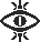 Agahnim's symbol, resembling an eye