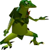 A Lizalfos from Ocarina of Time