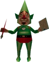Artwork of Tingle from Majora's Mask