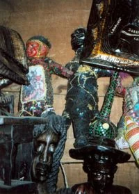 Vodou paraphernalia, Port-au-Prince, Haiti.