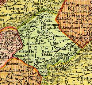 Botetourt County, Virginia - Familypedia