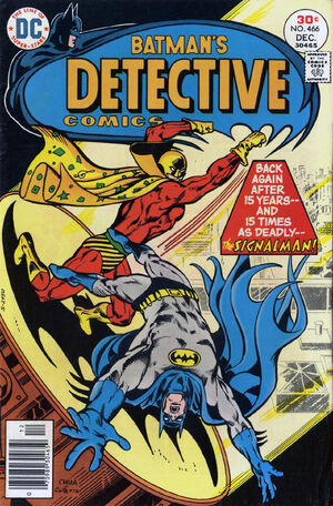Cover for Detective Comics #466 (1976)