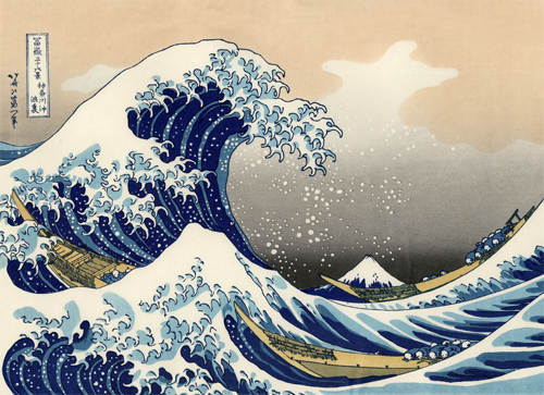 The Great Wave off Kanagawa Haiku | withheldindarkness