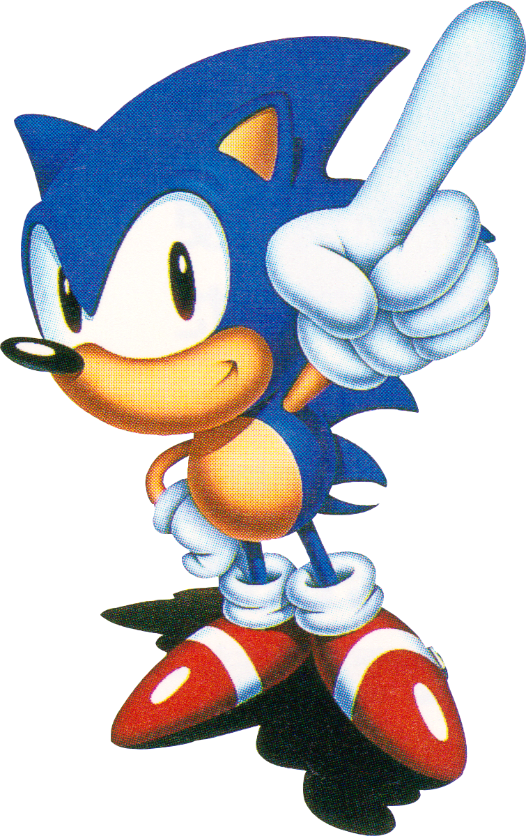 Did the Sonic characters originally have brown eyes? - Sonic and Sega ...