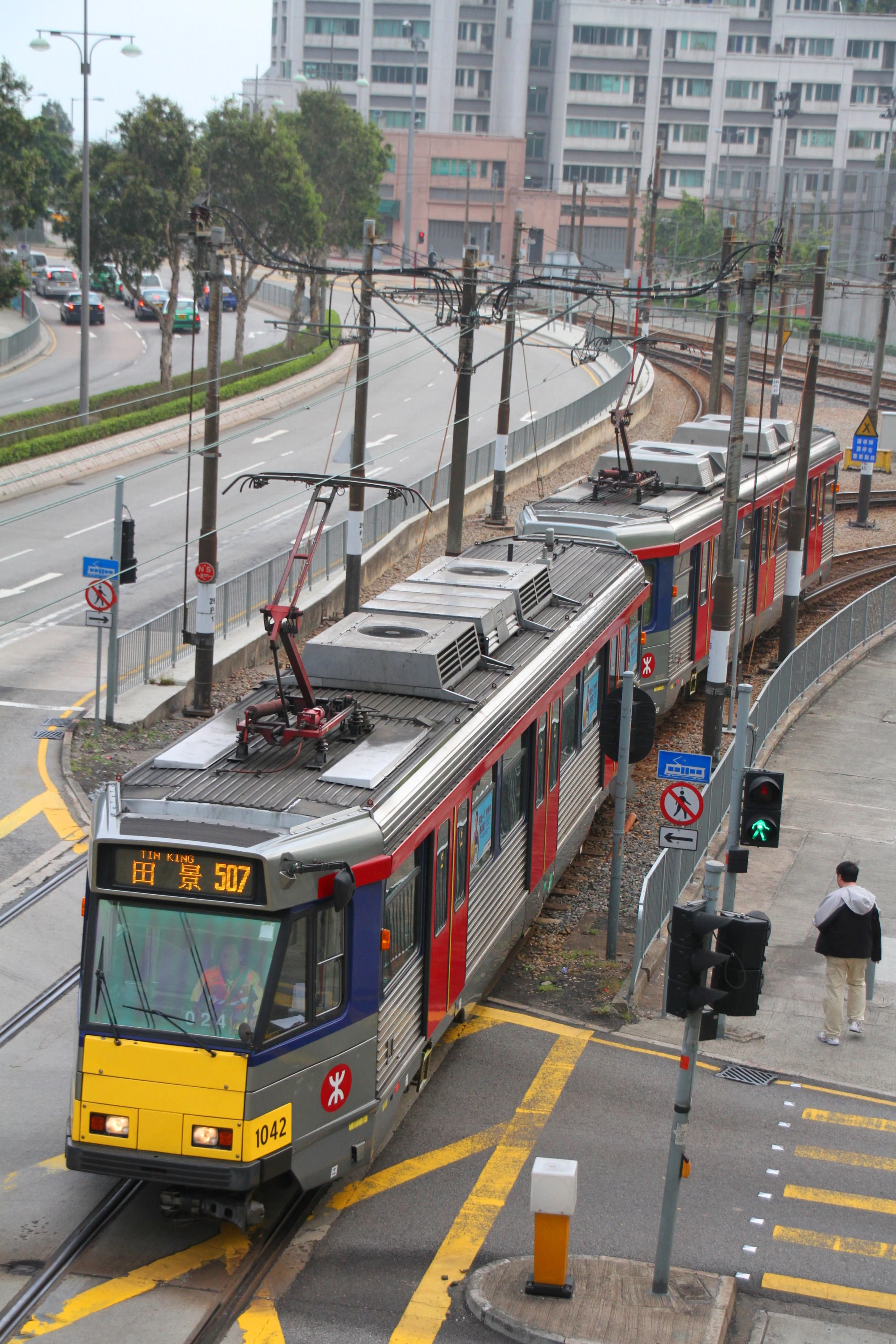 更改: 轻铁507线