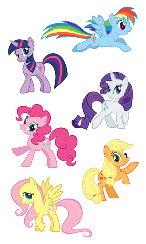 File:Ponies.svg - My Little Pony Fan Labor Wiki