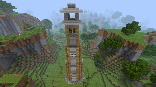 Tall Tower - Minecraft Constuctions Wiki