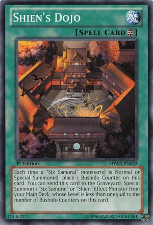 Yu-Gi-Oh! Carta Legendary Six Samurai - Kizan (SDWA-EN016) - 1st Edition Common
