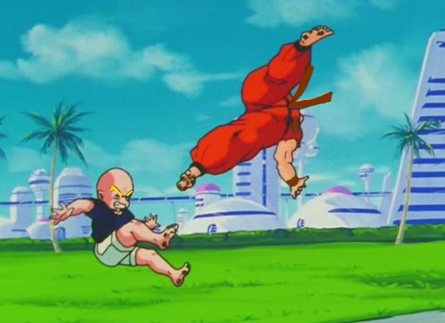 Image - Yamcha vs. krillin.jpg - Supreme Dragon Ball Wiki