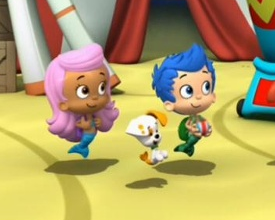 Image - Molly and gil sizzle.png - Bubble Guppies Wiki