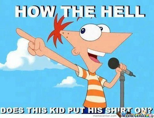 Image - Funny-cartoon-logic-phineas-ferb-shirt.jpg - Nickelodeon Fanon ...