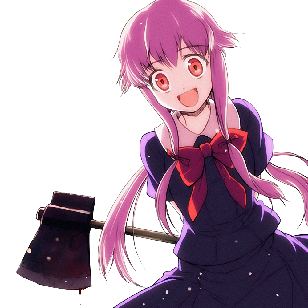 Miipedia  Yuno Gasai (Mirai Nikki/Future Diaries)